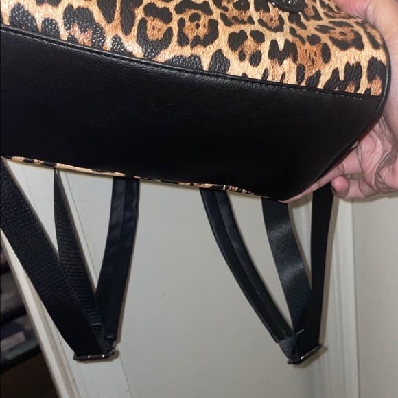Juicy Couture Tan and Black Leopard Backpack - Picture 6 of 10